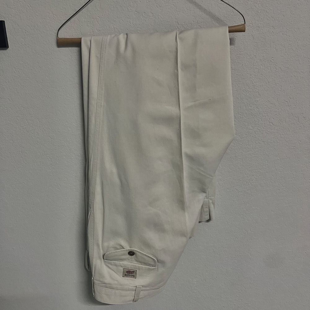 Savane Men's Cream Jeans